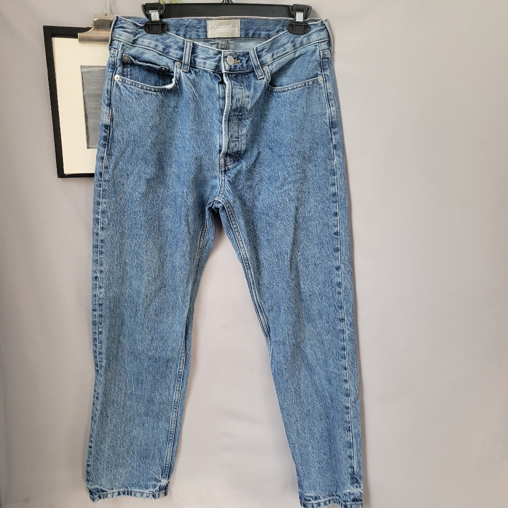 Classic High-Rise RelaxedStraight  Light Blue Women’s Jeans 100% Organic Cotton